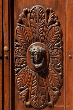 antique door knocker Tuscany