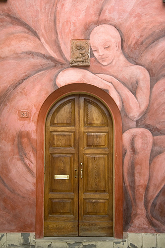 Dozza mural