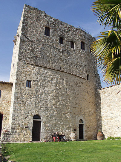 Castello di Tornano. Photo by Michele Piccardo.