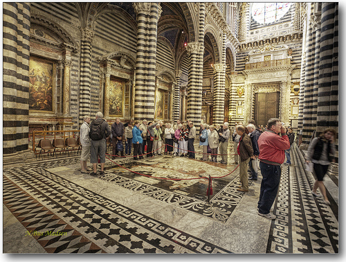 Spectacular Mosaic Floor In Siena S Duomo Visible For Three More Weeks