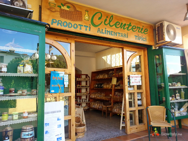 Cilenterie shop in Palinuro (Campania)