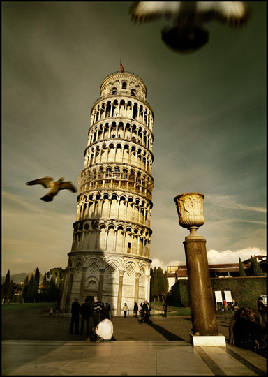 The Leaning Tower of Pisa. Photo by Izarbeltza