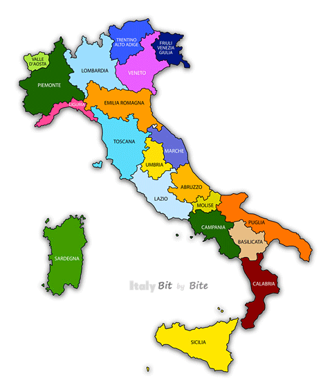 Regions of Italy