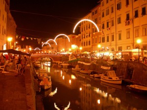 Venezia Nuova, the fascinating historic district of Livorno (Tuscany)